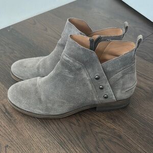 Franco Sarto women’s Grey Suede Ankle Boots